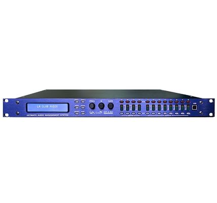 DP4.8II 15 сегмент PEQ процессор окружающего звука 4 Way 3 Way электронный баланс